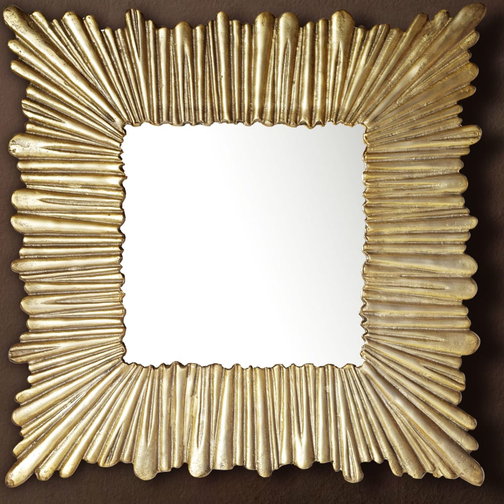 Wandspiegel aus Glas, Gold - Maisons Du Monde