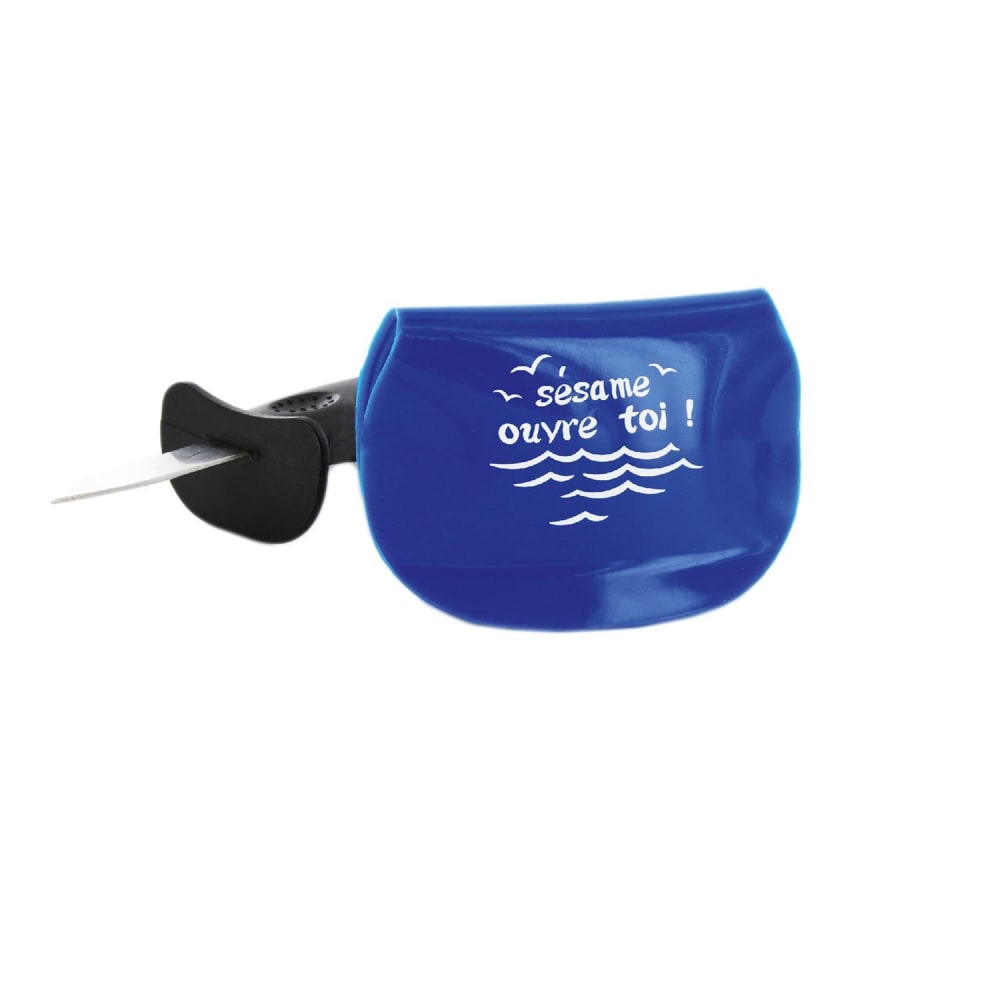 Couteau à huitres avec support silicone