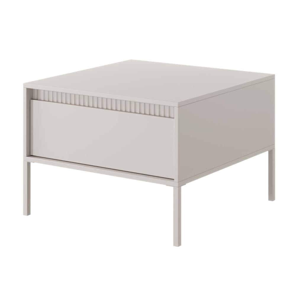 Selsey Couchtisch mit Schublade, beige style modern - Spanplatte