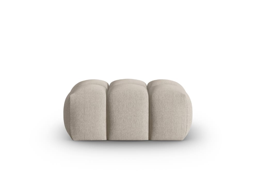 pouf en tissu structurel