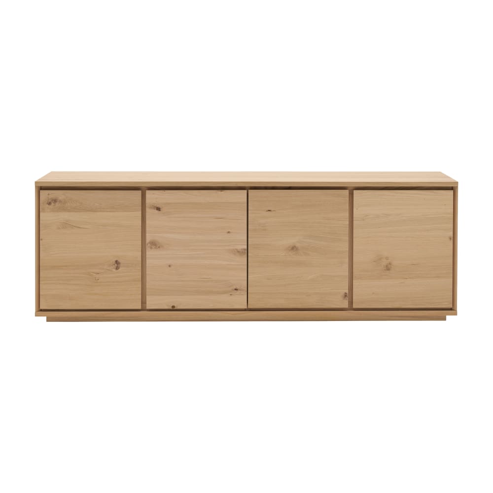 Buffet 4 portes effet bois L203