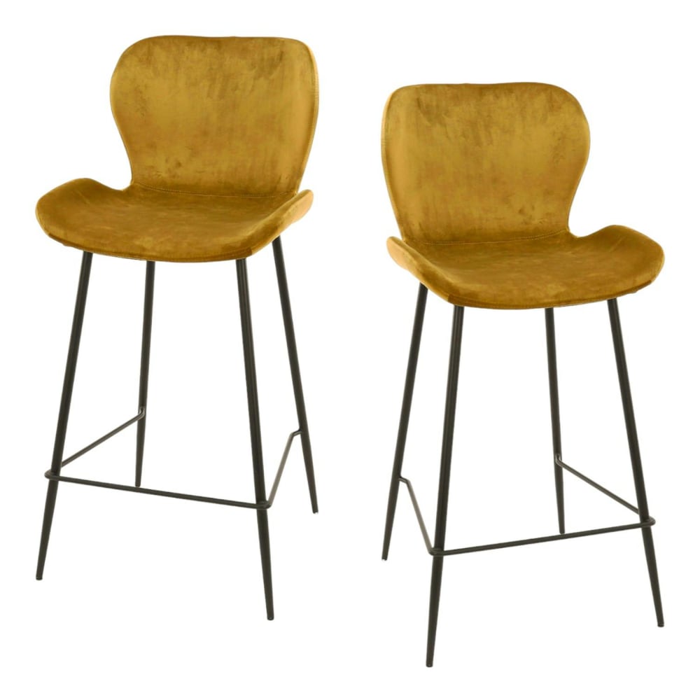 Lot 2 chaises bar