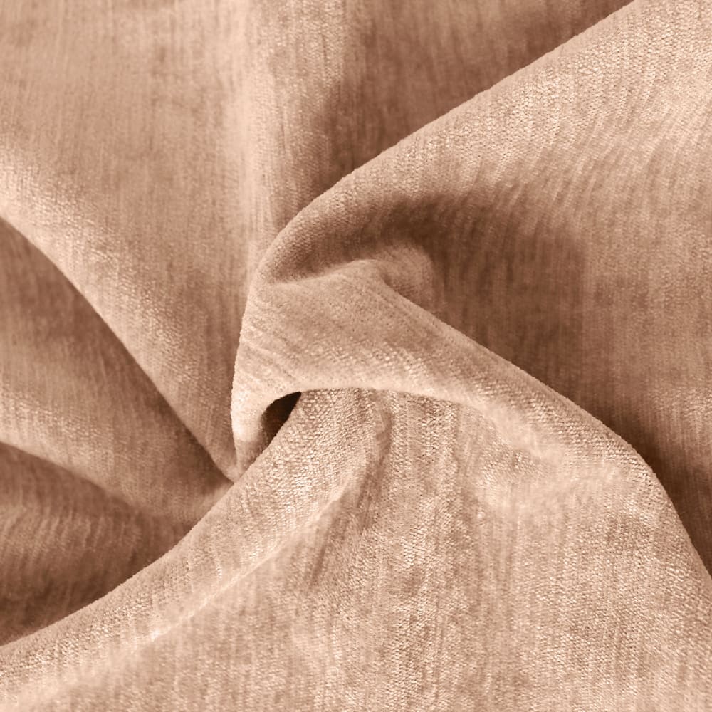 Rideau thermique en velours doublé polaire orange 140x260 cm - Maisons du Monde