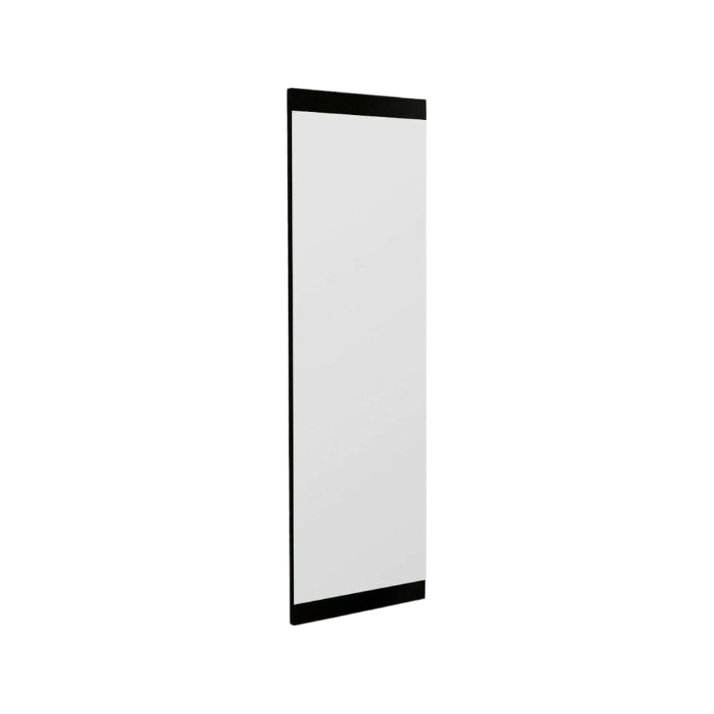 Miroir effet bois noir 40x2h120 cm