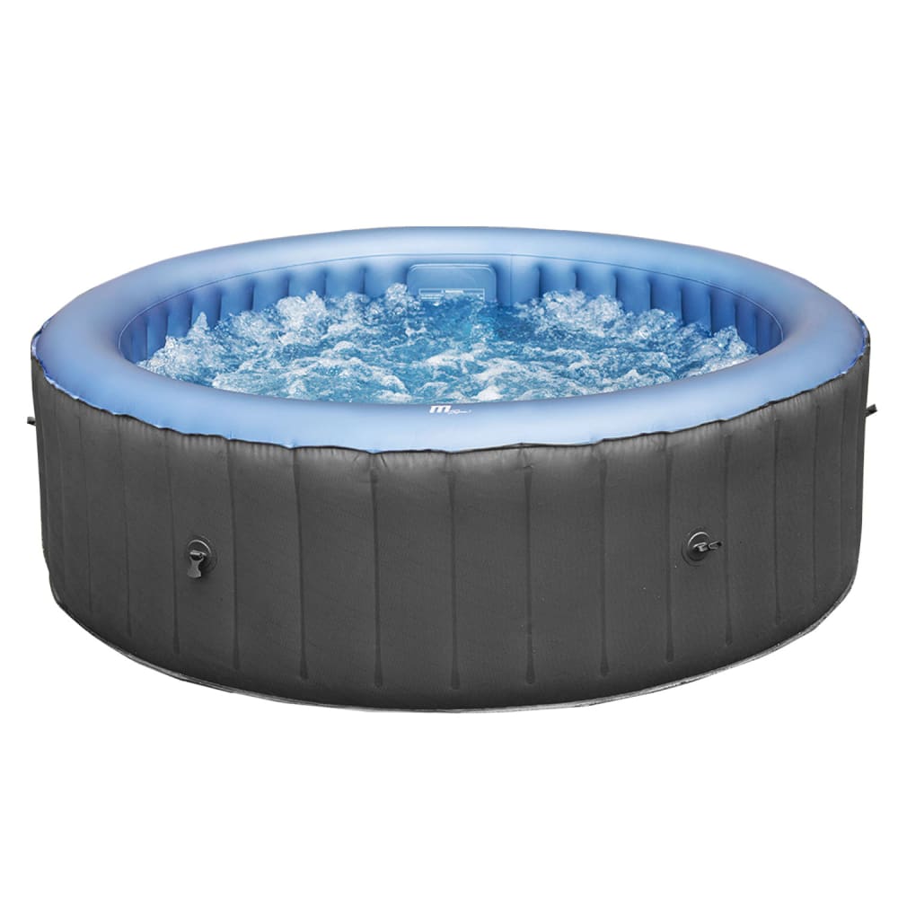 Spa gonflable rond Ø 204cm 6 places gris