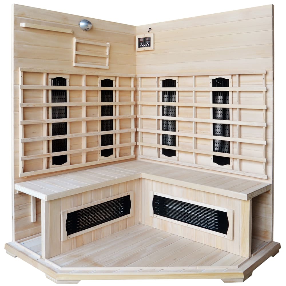 Cabine de sauna luxe infrarouge 3-4 places