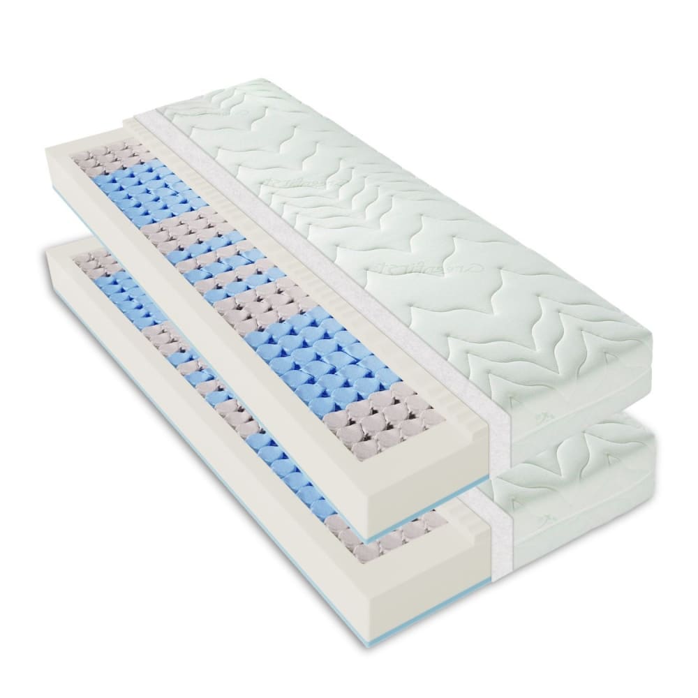 Matelas 160x200 H3 H4, Matelas à ressorts Vario Lux Greenfirst 22cm