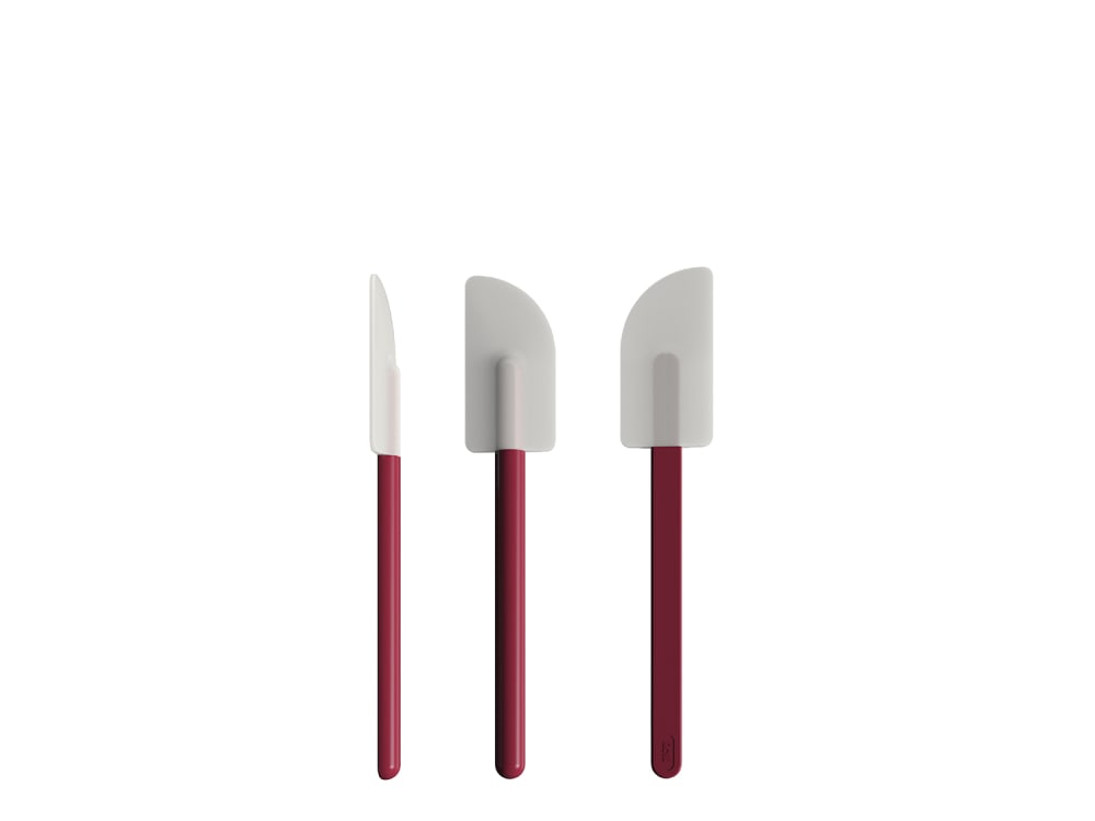 Spatule en silicone rouge - Maisons du Monde