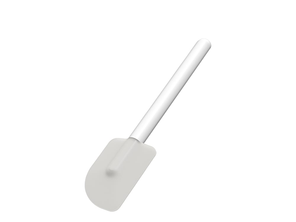 Spatule en silicone blanc