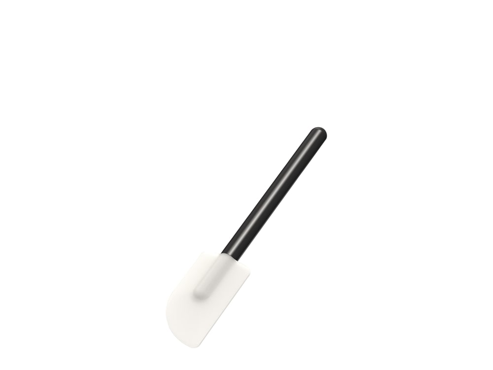 Rosti Spatule en silicone noir - Pvc - Poly Chlorure De Vinyle