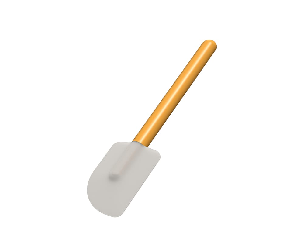 Spatule en silicone curry