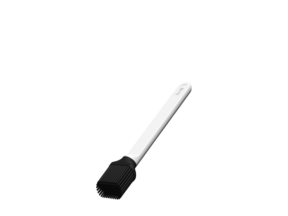 Pinceau à pâtisserie en silicone blanc