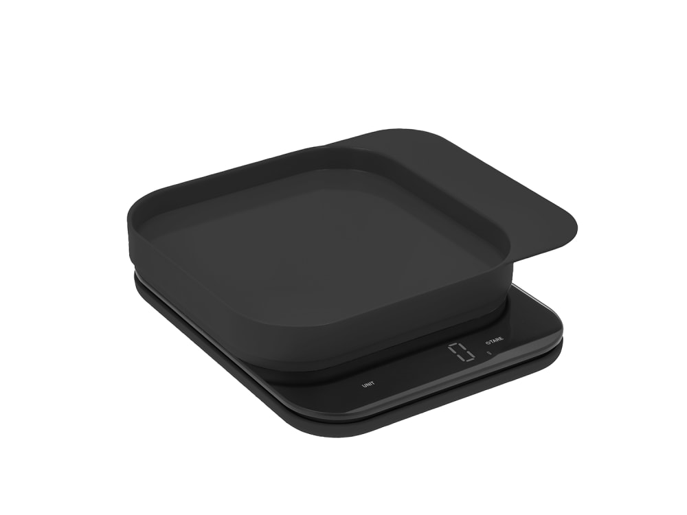 Balance de cuisine en abs noir