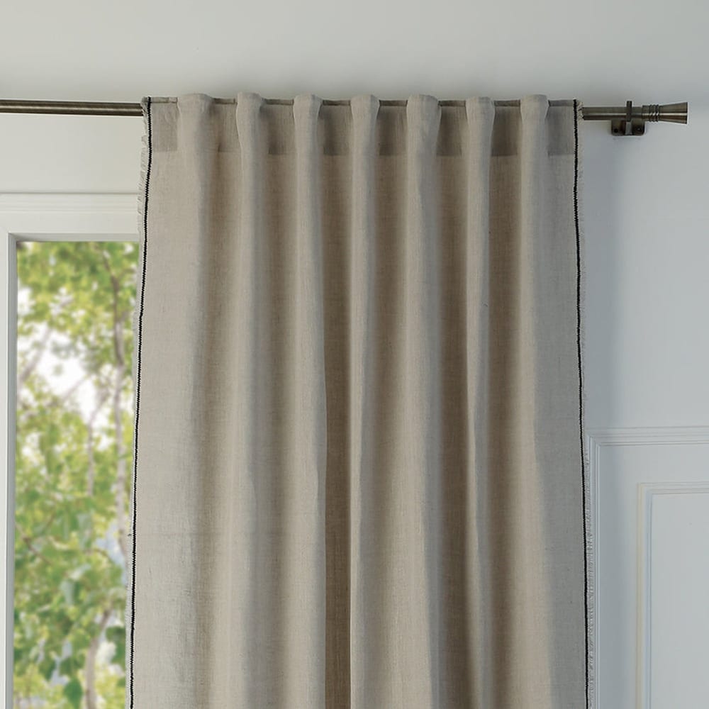 Schlaufenvorhang aus Leinen 140x290 - Maisons Du Monde