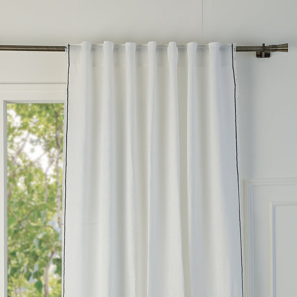 Schlaufenvorhang aus Leinen 140x290 - Maisons Du Monde
