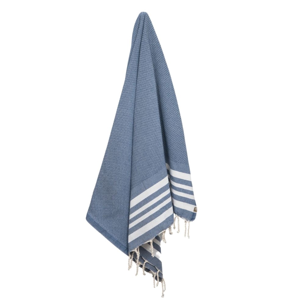Fouta coton bleu jean 100x200 - Maisons du Monde