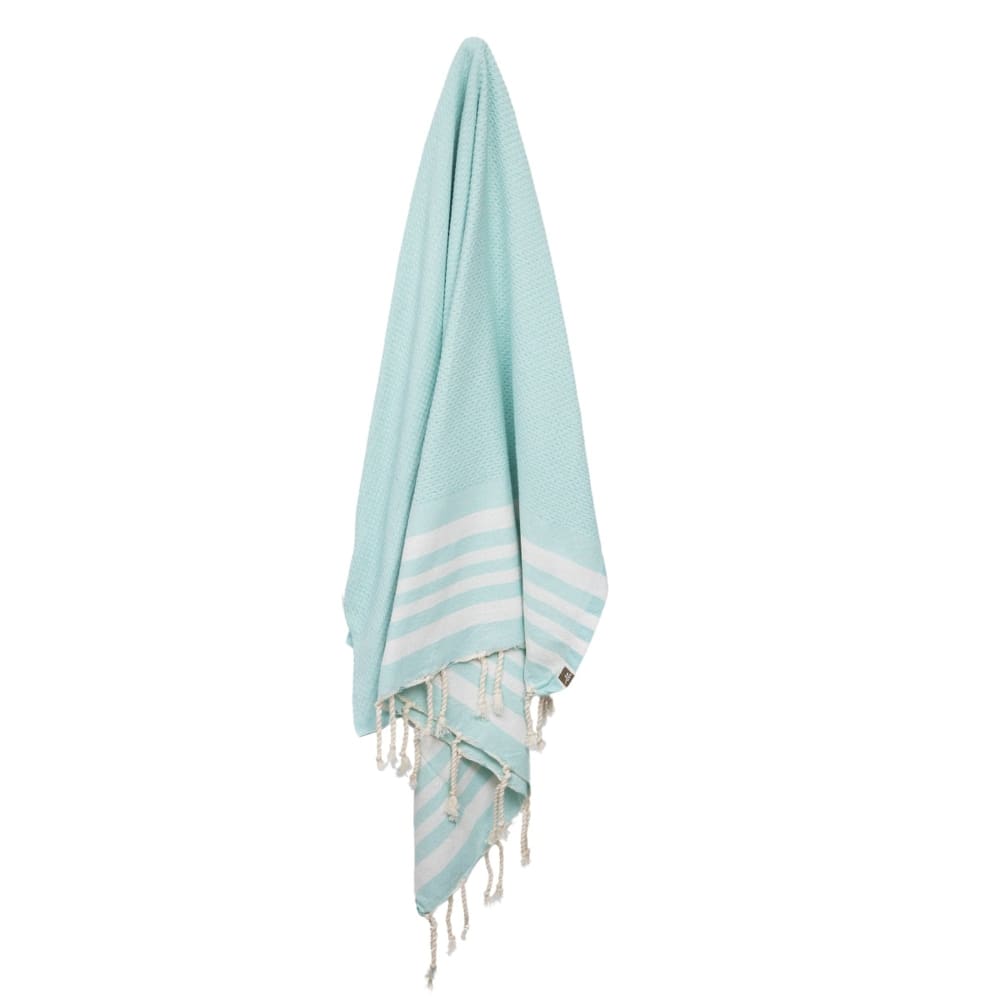 Fouta coton vert d'eau 100x200 - Maisons du Monde