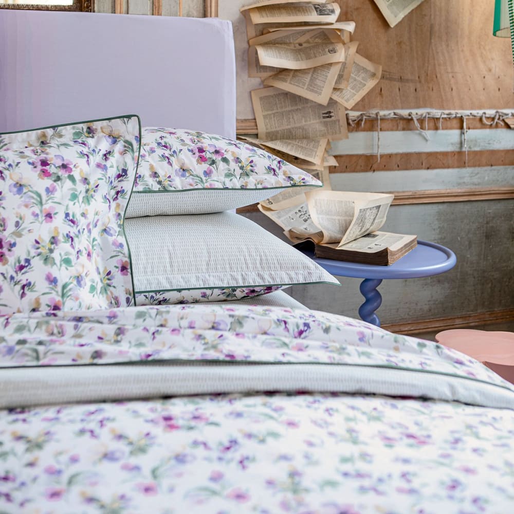 Taie d'oreiller percale blanc 50x75 cm — vue 4