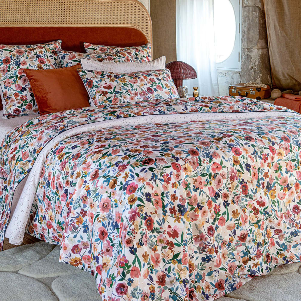 Taie d'oreiller percale rouge 50x75 cm — vue 4