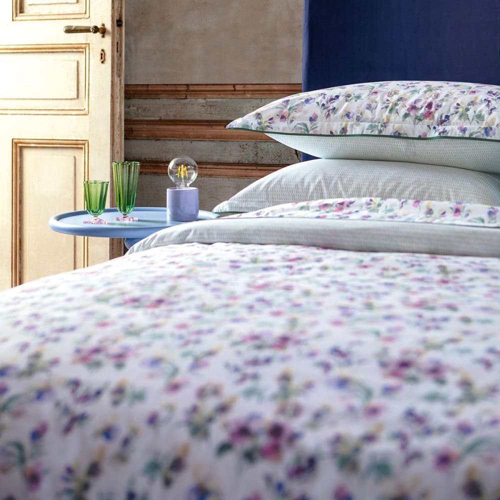 Housse de couette percale blanc 140x200 cm — vue 3