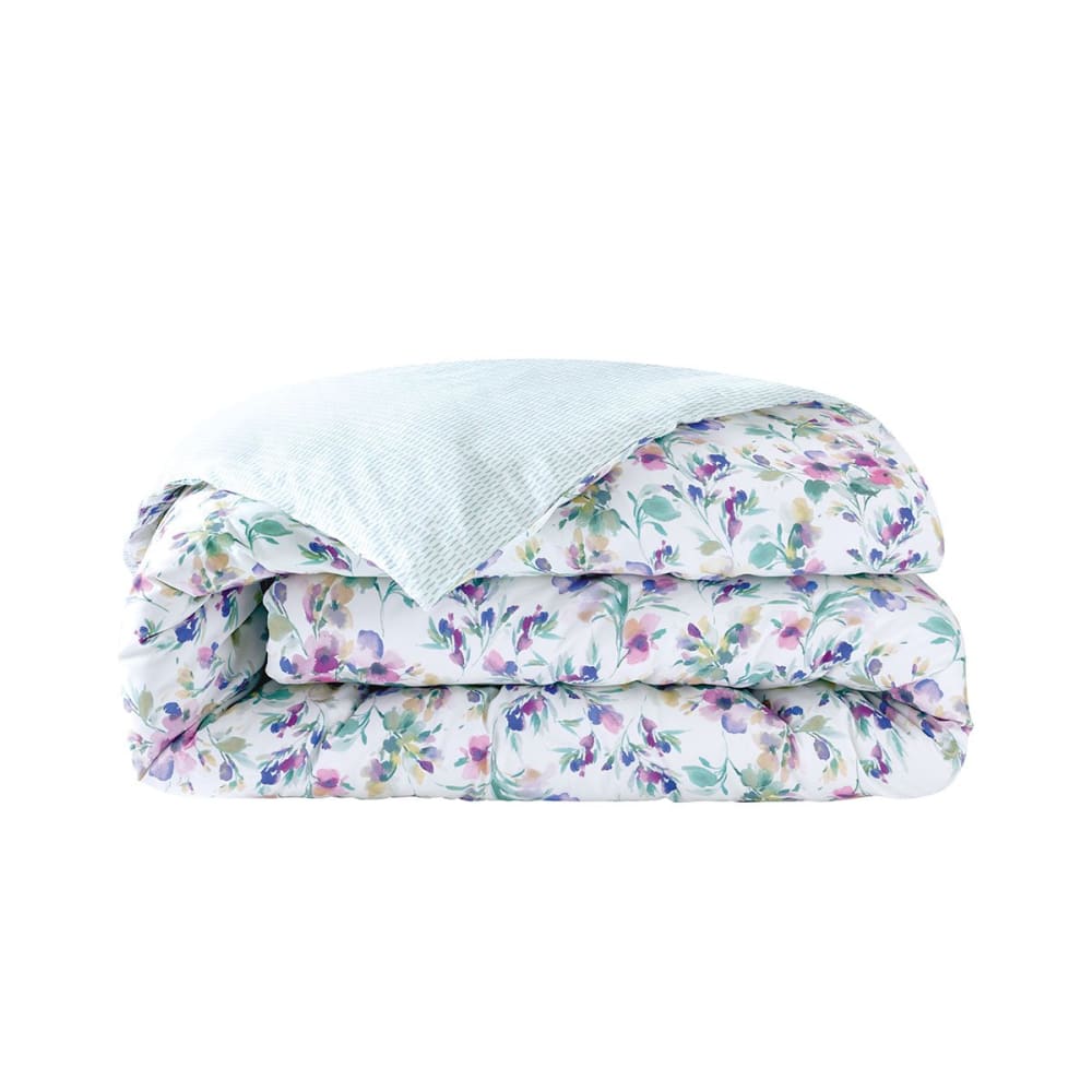 Housse de couette percale blanc 140x200 cm — vue 4