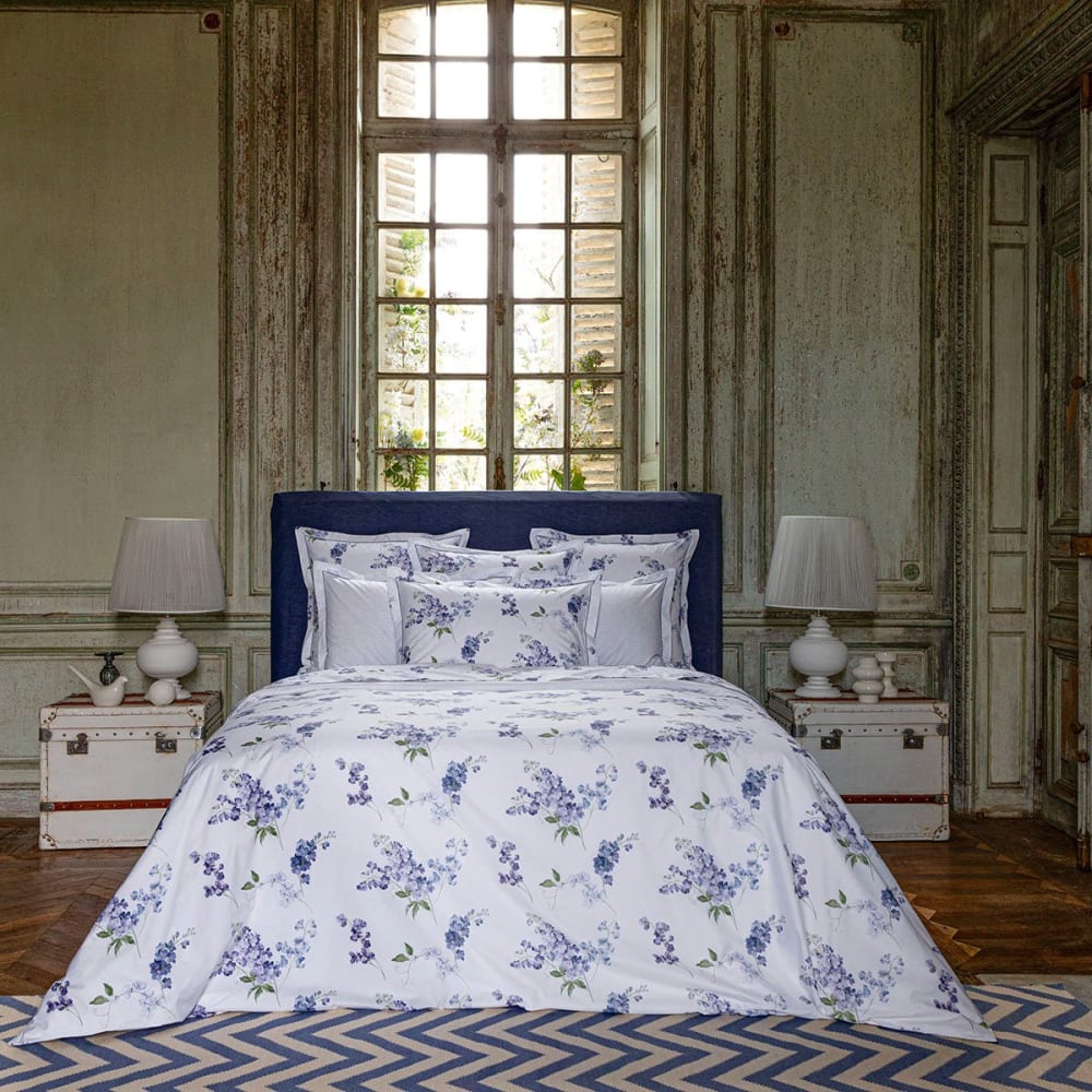 Housse de couette percale blanc 240x220 cm