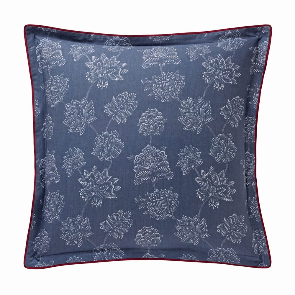 Taie d'oreiller percale bleu foncé 65x65 cm