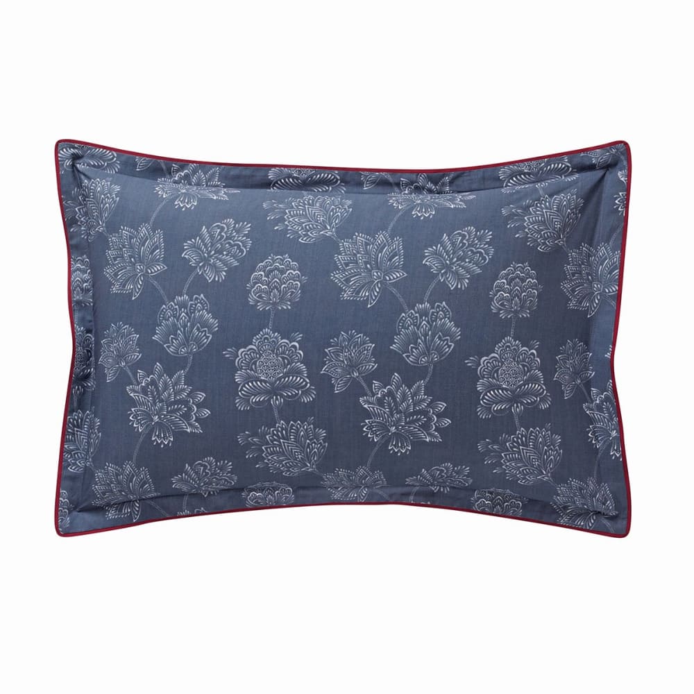 Taie d'oreiller percale bleu foncé 65x65 cm — vue 4