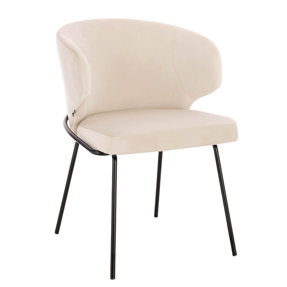 Chaise de salle à manger - beige