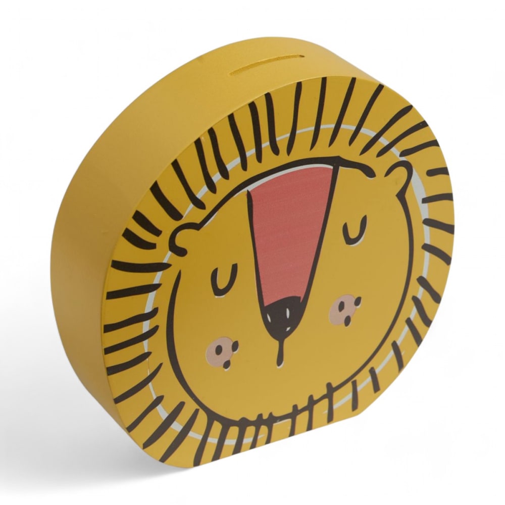 TODAY Tirelire enfant LION Dimensions : 18x5x18 cm