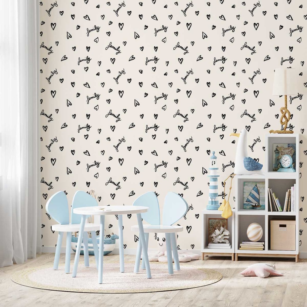 Papier peint amour familial