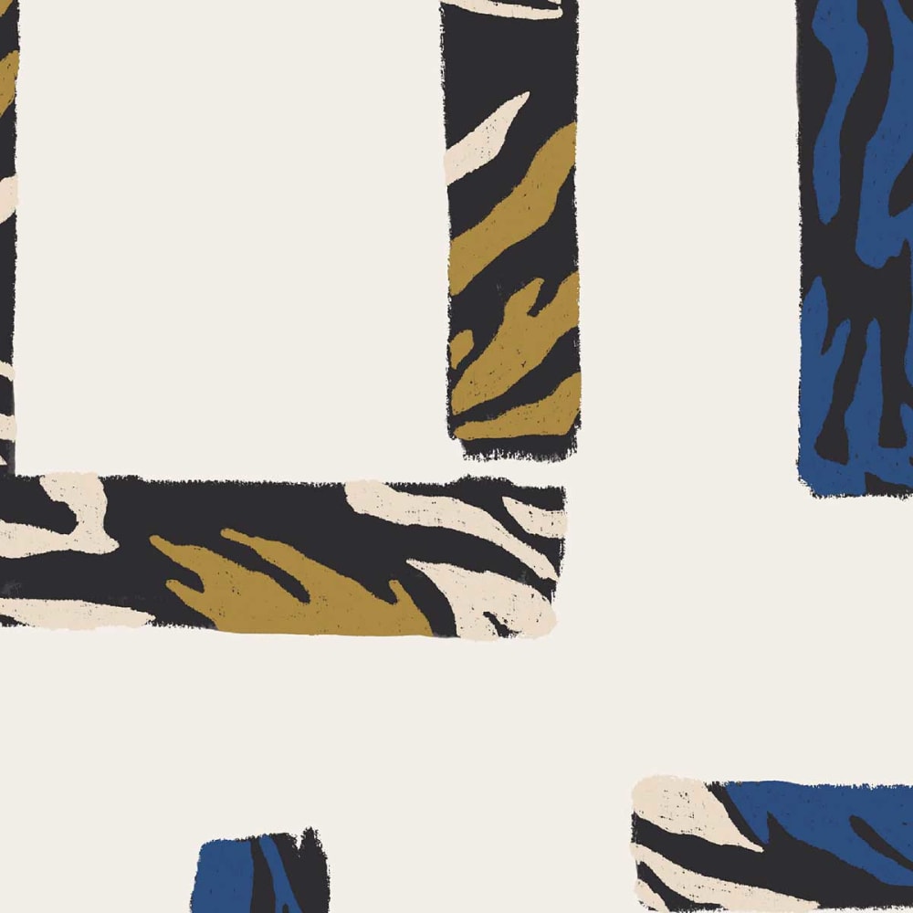Papier peint carré tribal 156x270 cm — vue 4