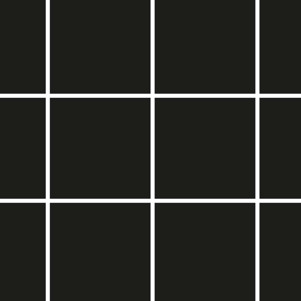 Papier peint carreaux noirs 52x1000 cm — vue 4