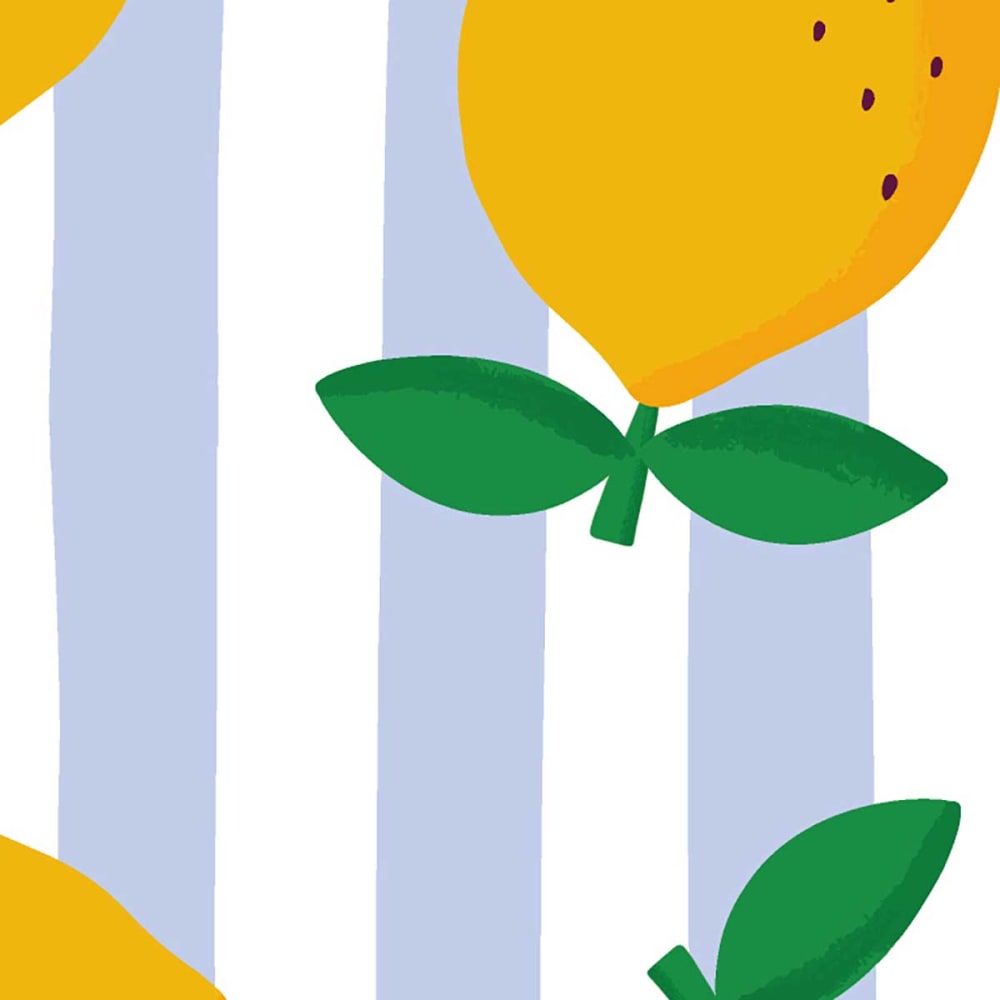 Papier peint citrons frais 156x270 cm — vue 4