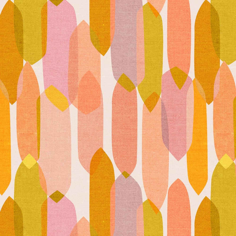 Papier peint patchwork pastel 156x270 cm — vue 4