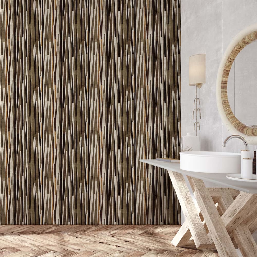 Tapete Seventies-Farbtöne 52x1000cm - Maisons Du Monde