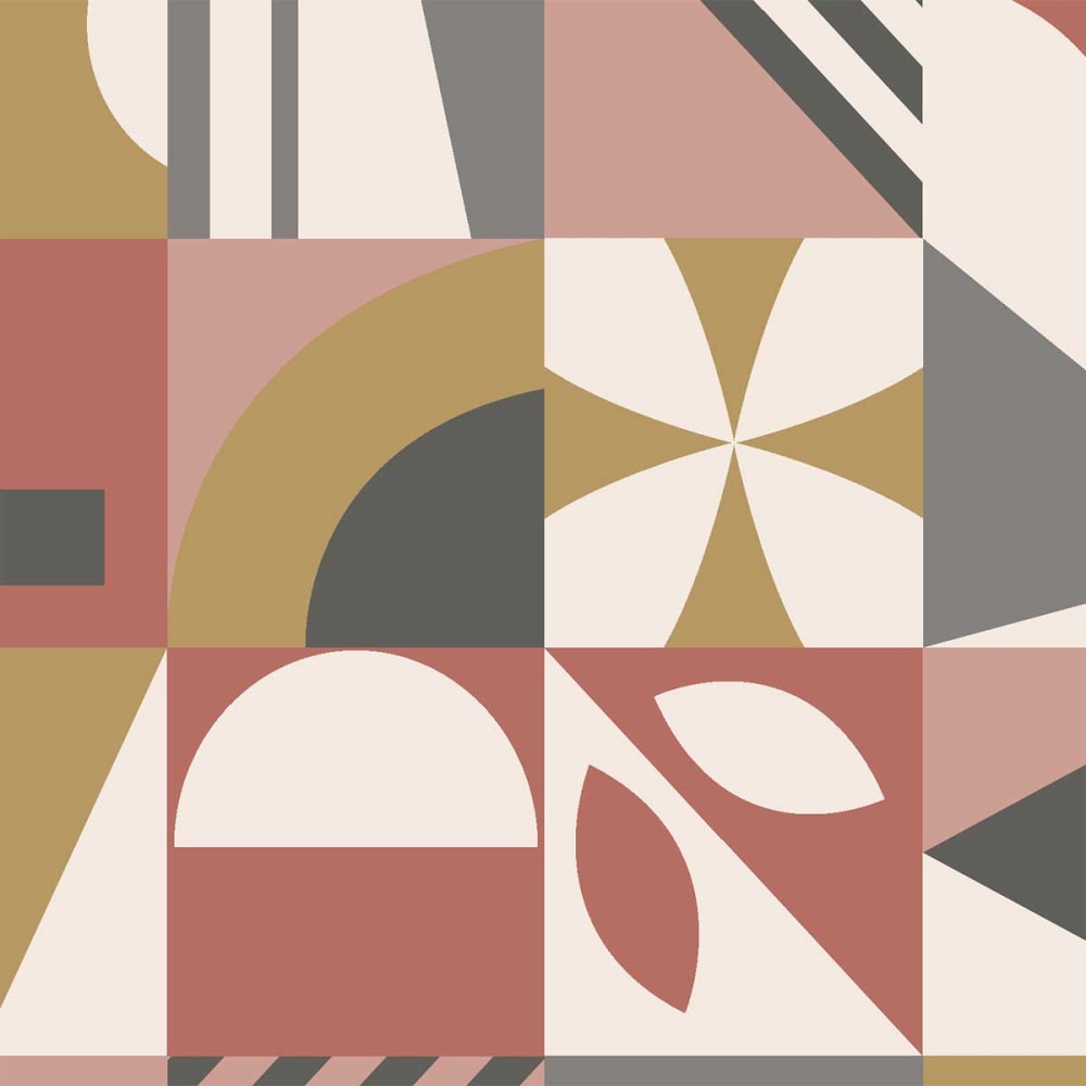 Papier peint papier milieu du siècle 156x270 cm — vue 4