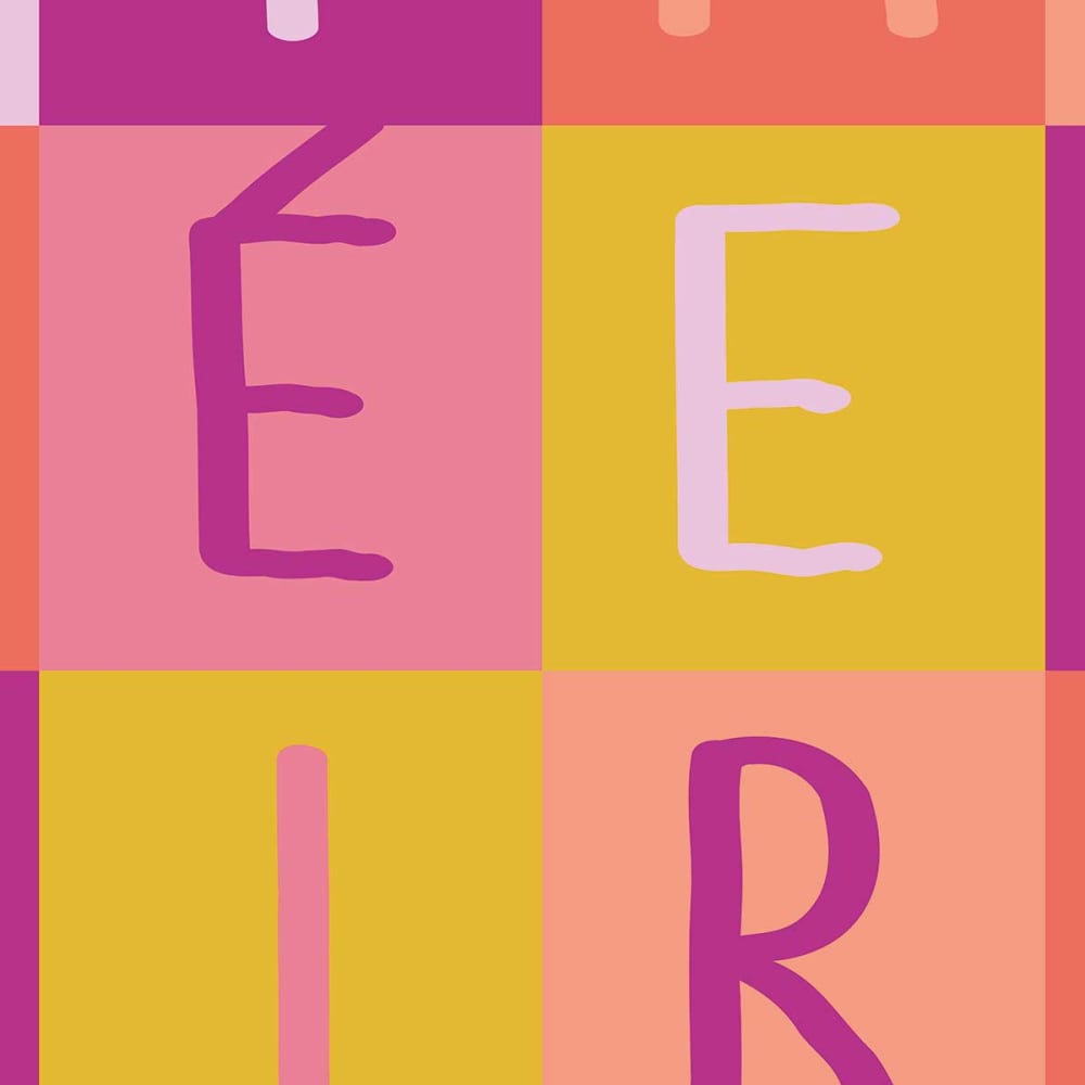 Papier peint aimer et rire 156x270 cm — vue 4