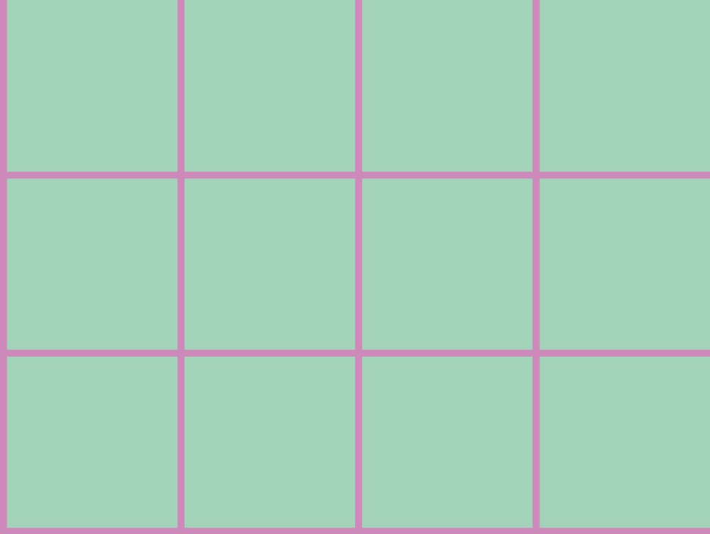 Papier peint carreaux menthe 52x1000 cm — vue 3