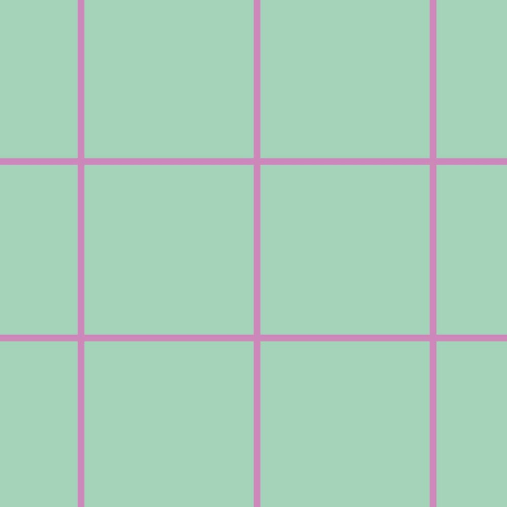 Papier peint carreaux menthe 52x1000 cm — vue 4