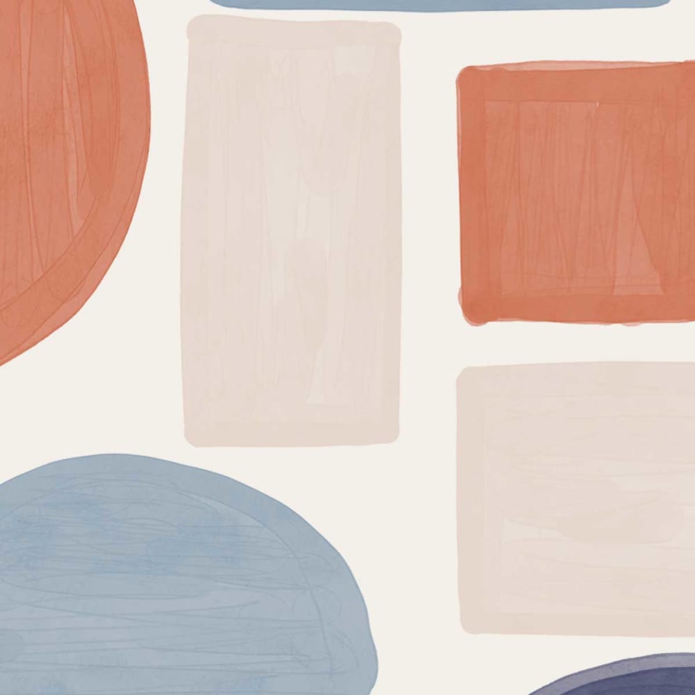 Papier peint tuiles géométriques 156x270 cm — vue 4