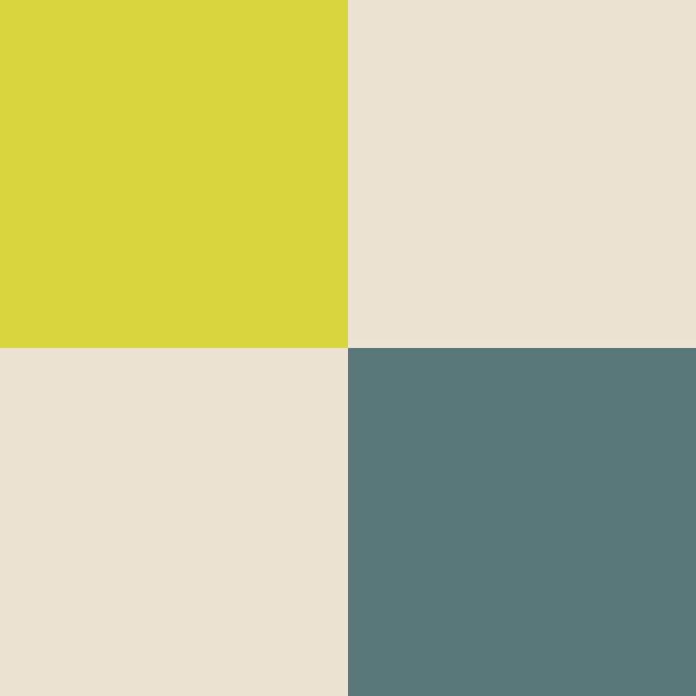 Papier peint damier coloré 52x1000 cm — vue 4