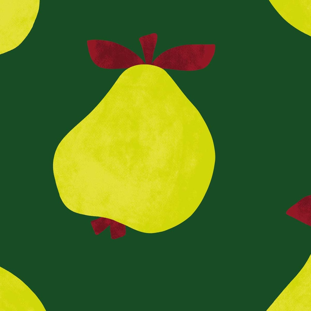 Papier peint poire pop 52x1000 cm — vue 4
