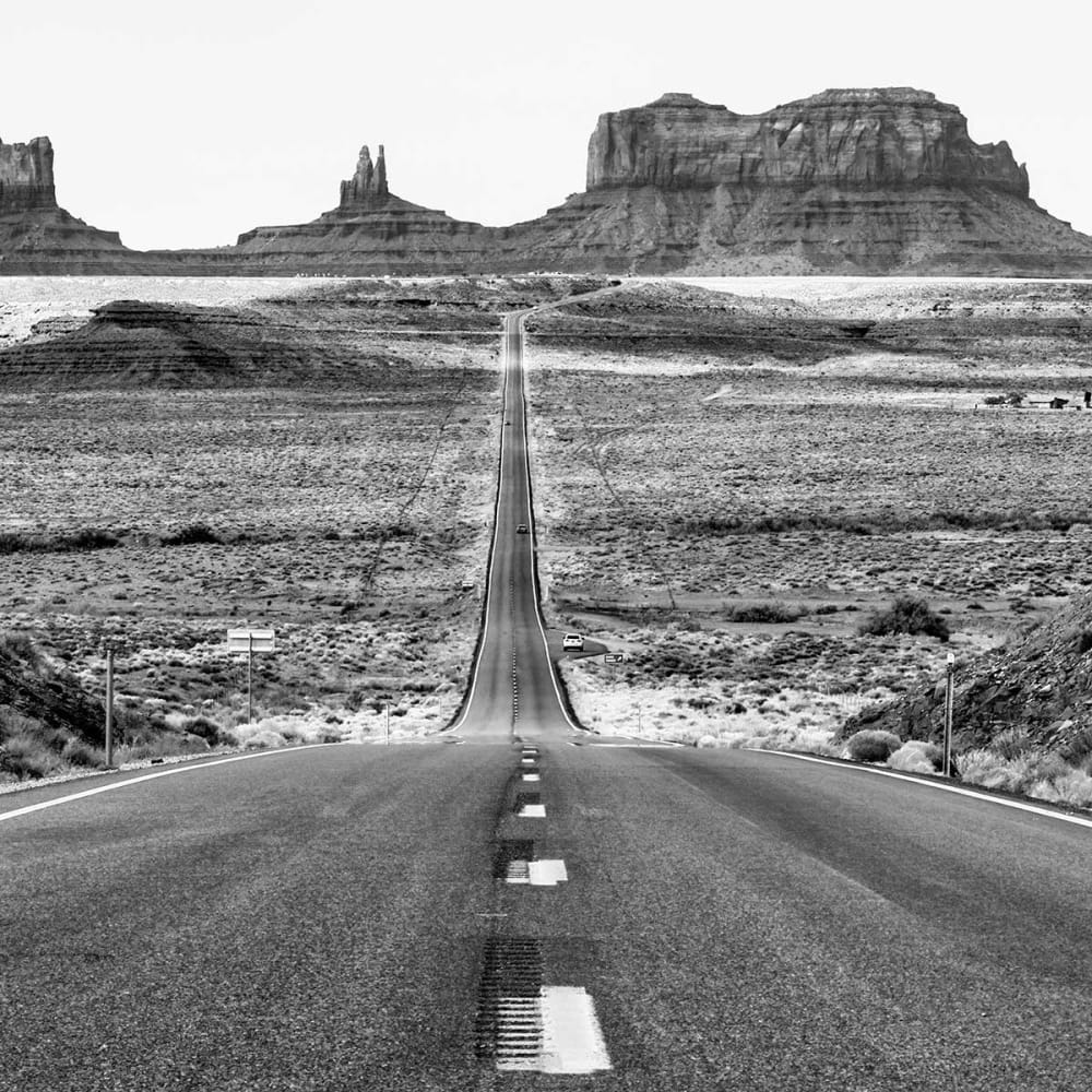 Papier peint far west n&b 364x270 cm — vue 4