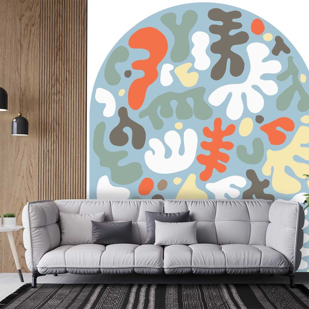 Papier peint algues en folie 208x270 cm