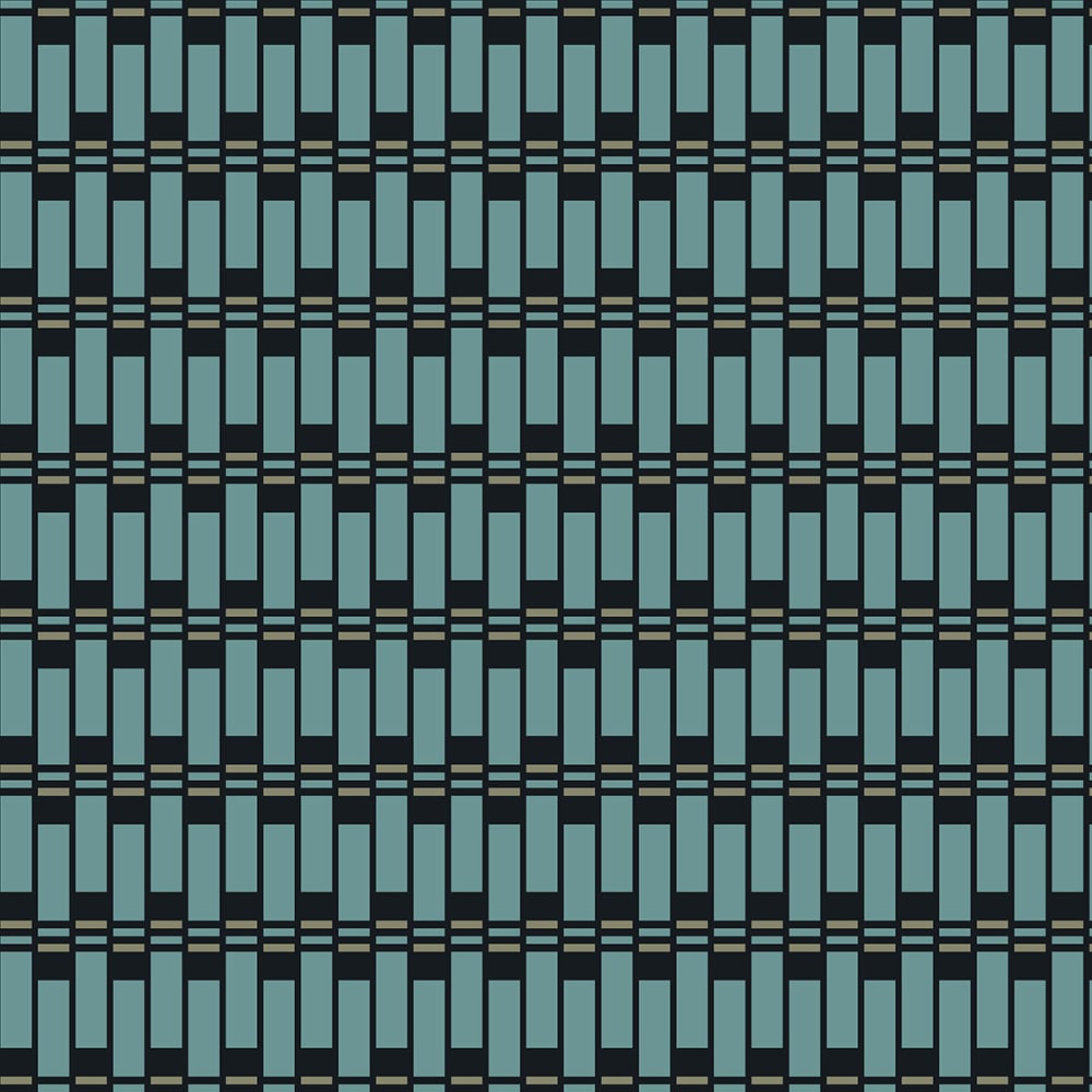 Papier peint duval bleu 52x1000 cm — vue 3