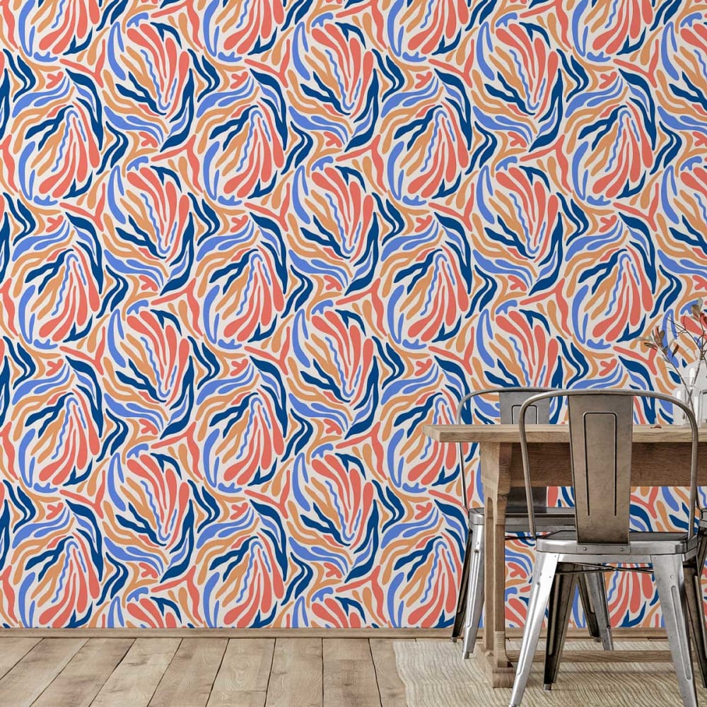 Papier peint zèbre effet
