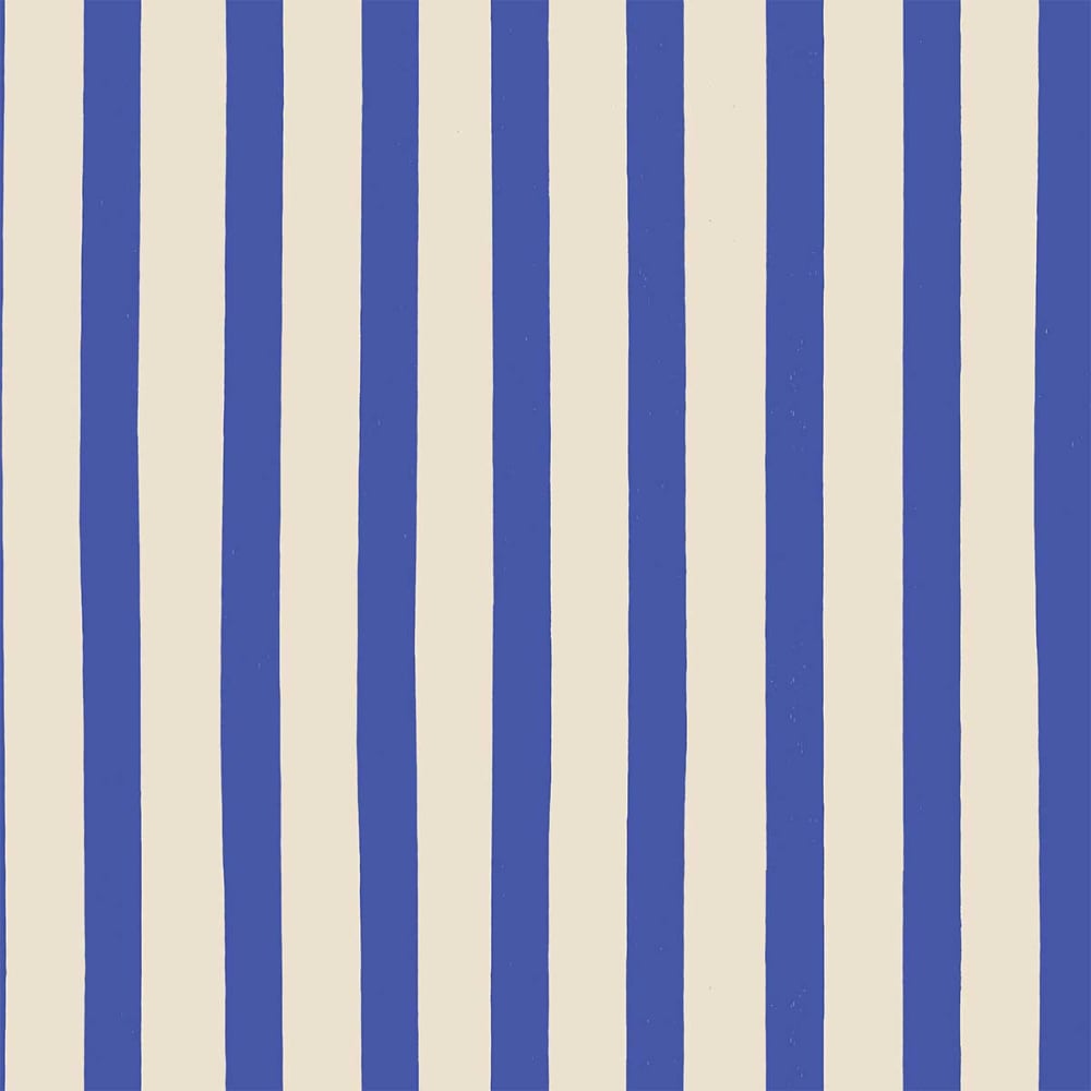 Papier blanc bleu d'été 52x1000 cm - Maisons du Monde