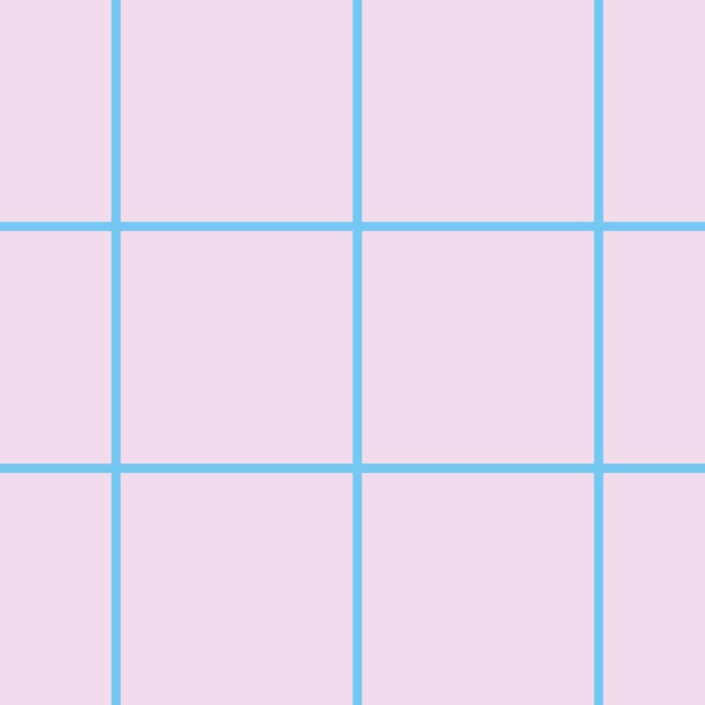 Papier peint carreaux roses pastel 52x1000 cm — vue 4
