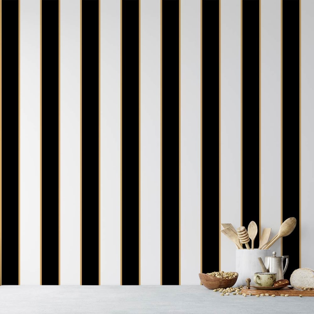 Papier peint rayures